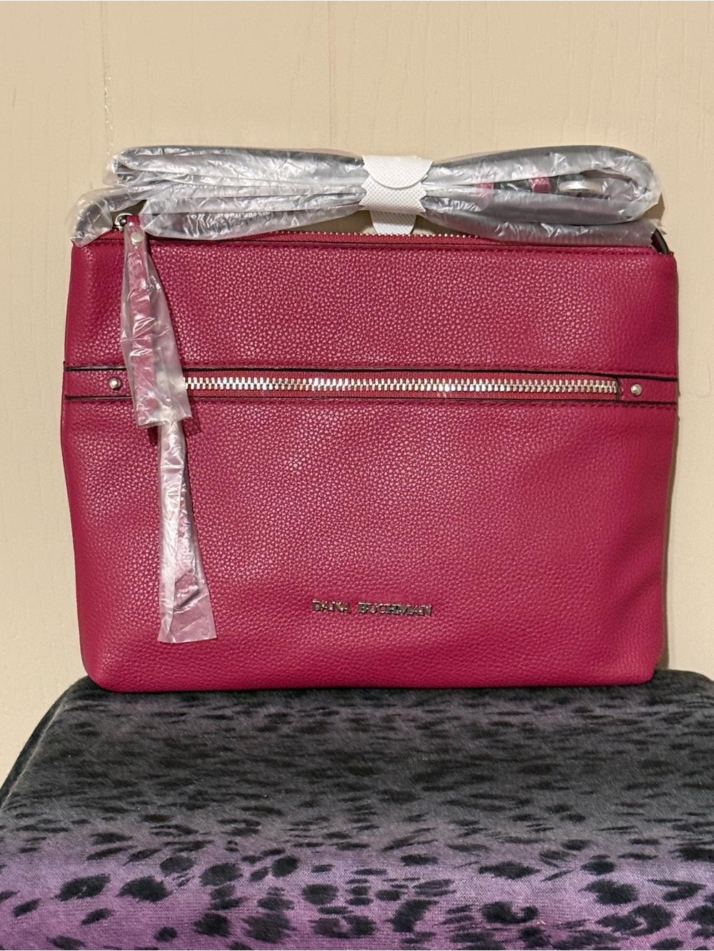Dana Buchman Red crossbody